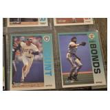 Fleer 92 Card Lot - Barry Bonds, Kenny Lofton, Nolan Ryan, Charles Barkley, Karl Malone