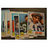 Vintage Sports Trading Card Lot - Jim Zorn Seahawks & College/Pro Football Cards