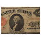 United States Note - One Dollar (Series of 1917) Red Seal - Washington, DC