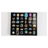 Costume Ring Lot of 36