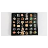 Costume Ring Lot of 36