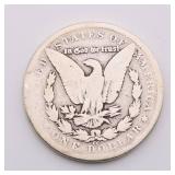 1890-CC Morgan Silver Dollar