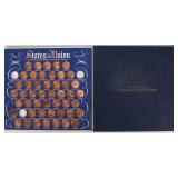 Lot of Bronze State Collectors Coins & Presidential Hall of Fame Coins