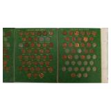 Lot of 2 Large Penny Books - Flying Eagle, Wheat, Lincoln