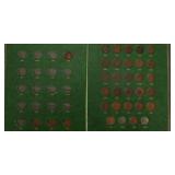 Lot of 2 Large Penny Books - Flying Eagle, Wheat, Lincoln