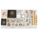 Large Lot of Tribute Coins - Presidential