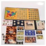 Large Assortment Lot of Coins - State Quarters, Nickels