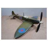 Wooden Painted Model Airplane