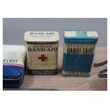 Vintage Tins and Shaving Accessories