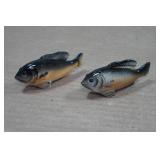 Vintage Salt & Pepper Shaker Set - FIsh