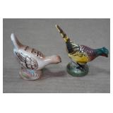 Vintage Salt & Pepper Shaker Set - Pheasants