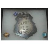 US Marshal Theme Shadow Box