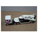 Buddy L Nasa Semi-Truck and Trailer with Challenger Shuttle