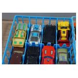 Matchbox Die Cast Cars in Storage Case