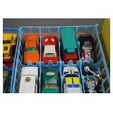 Matchbox Die Cast Cars in Storage Case
