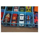 Die Cast Cars in Storage Trays