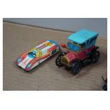 Assorted Vintage Tin Toys