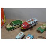 Assorted Vintage Tin Toys