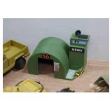Vintage Army Vehicles and Toy Accessories