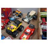 Assorted Tonka Toys - Hot Rods, Trucks, Trailers