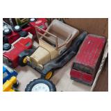 Assorted Tonka Toys - Hot Rods, Trucks, Trailers