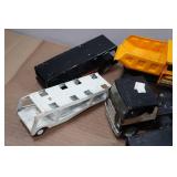 Assorted Toy Trucks and Trailers