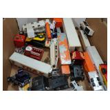 Assorted Toy Trucks and Trailers