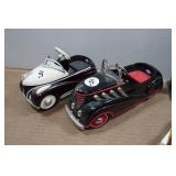 Assoted Kiddie Car Pedal Car Toys and Billboard