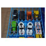 Hot Wheels Die Cast Cars and Case