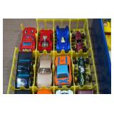 Matchbox Die Cast Cars and Case