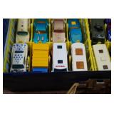 Matchbox Die Cast Cars and Case