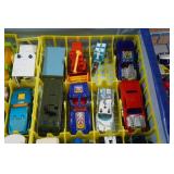 Matchbox Die Cast Cars and Case