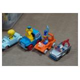 Kids Meal Cars - Vintage McDonalds, Looney Tunes, Smurfs, Disney, Sesame Street