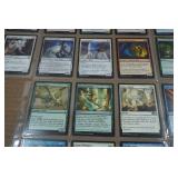 *9* Pages of Magic the Gathering Trading Cards