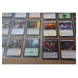 *9* Pages of Magic the Gathering Trading Cards