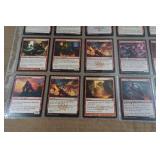 *9* Pages of Magic the Gathering Trading Cards