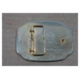 Vintage Gold Tone 100 Years of Liberty Belt Buckle