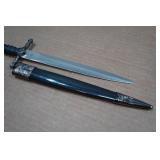 Assasins Creed 13.5" Carbon Steel Dagger