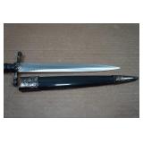 Assasins Creed 13.5" Carbon Steel Dagger