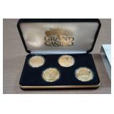 1998-99 Grand Casino Collectors Coin Set