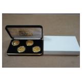 1995-96 Grand Casino Collectors Coin Set - Wildlife Series