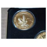 1995-96 Grand Casino Collectors Coin Set - Wildlife Series