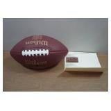 Patrick Mahomes II Signed Football with COA