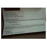 Patrick Mahomes II Signed Football with COA