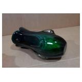 Colored Glassware - Vases and Dish