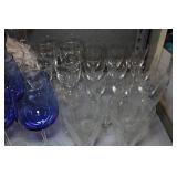 Glass Drink Service Set