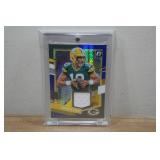 2023 Panini Optic Threads Jordan Love Jersey Insert Football Card