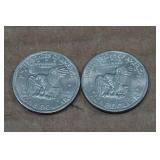1979-1980 Susan B Anthony Dollar Coins