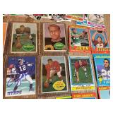 Vintage NFL Football Card Lot - 1960s-1990s Topps/Action Series