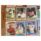 Topps Baseball Cards Lot - Vintage 1970s Assorted MLB Players